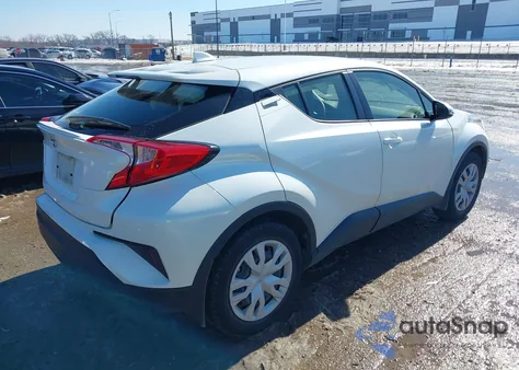 2021 Toyota C-Hr Le z USA, uszkodzony, nr VIN JTNKHMBX6M1094433